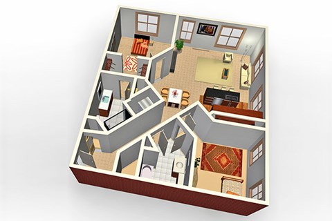 the oyster floor plan 1 bedroom 1 bath